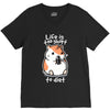 fat life V-Neck Tee