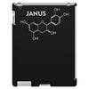 janus molecule funny retro tv utopia fashion science series iPad 3 and 4 Case
