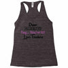Dear Parents Tag You're It Love Teachers Women's Racerback Tank