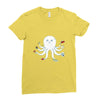 octopus Ladies Fitted T-Shirt