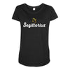 sagittarius Maternity Scoop Neck T-shirt