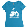 iron sheik wrestling iran funny Women's Triblend Scoop T-shirt