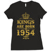 kings are born in 1954 Ladies Fitted T-Shirt