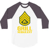 grill sergeant military 3/4 Sleeve Shirt