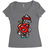 apple a day Women's Triblend Scoop T-shirt