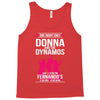 Donna And Dynamos White Letter Tank Top