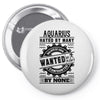 Aquarius Hated By Many Wanted By Plenty Pin-back button