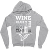 Wine Club Zipper Hoodie