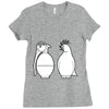 peace and hate can you tell the difference Ladies Fitted T-Shirt