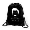 only women shave below the neck Drawstring Bags