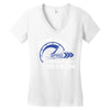 I Don't Care How Many Miles Per Gallon Women's V-Neck T-Shirt