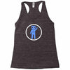blue cid wave lock Racerback Tank