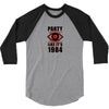 big brother is watching you party 3/4 Sleeve Shirt