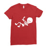 baby skeleton Ladies Fitted T-Shirt