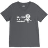 no this is a football V-Neck Tee