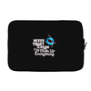 never trust an atom, they make up everything Laptop sleeve
