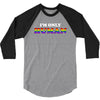 I'm Only Human 3/4 Sleeve Shirt