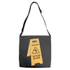 the floor is lava Adjustable Strap Totes