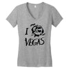 fear vegas Women's V-Neck T-Shirt