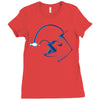 out baby fished Ladies Fitted T-Shirt
