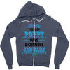 The Best Poppy Was Born In January Zipper Hoodie