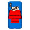 snoopy parody pug w iPhoneX Case