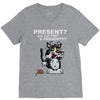 anxious cat V-Neck Tee