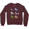 unicorn funny Crewneck Sweatshirt