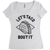 let's taco bout it Women's Triblend Scoop T-shirt
