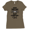 sorry this guy is already taken by a super sexy  february girl Ladies Fitted T-Shirt