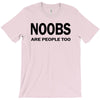 noobs are people too t shirt x large funny nerdy geek cod halo cool ga T-Shirt