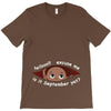 September Peeking Out Baby Boy T-Shirt