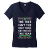 merry litmas Women's V-Neck T-Shirt