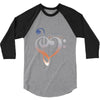 music expresses clef heart girls 3/4 Sleeve Shirt