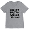 worlds greatest father i mean.. V-Neck Tee