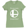 do you even smash bro Ladies Fitted T-Shirt