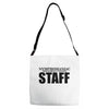 nymphomaniac treatment centre Adjustable Strap Totes