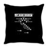 up and under formation Throw Pillow