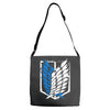 wings of freedom Adjustable Strap Totes