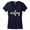 Wifey Women's V-Neck T-Shirt