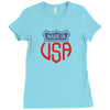 made in usa Ladies Fitted T-Shirt