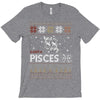 santa pisces christmas ugly t shirts T-Shirt