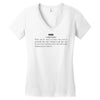 definition of fuck Women's V-Neck T-Shirt