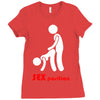 sex 4 kamasutra humor simpatica divertente sesso mitiche Ladies Fitted T-Shirt