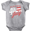 happy 4th of july Baby Bodysuit