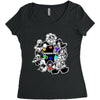 undertale flowey Women's Triblend Scoop T-shirt