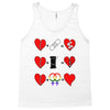 ls lesbian full heart Tank Top