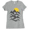 mountain ink Ladies Fitted T-Shirt