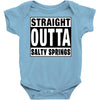 straight outta salty springs Baby Bodysuit