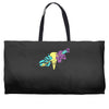 smoke and father Weekender Totes